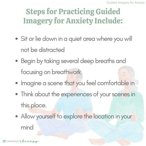 visualization therapy exercises|How to Use Visualization to Reduce Anxiety Symptoms .